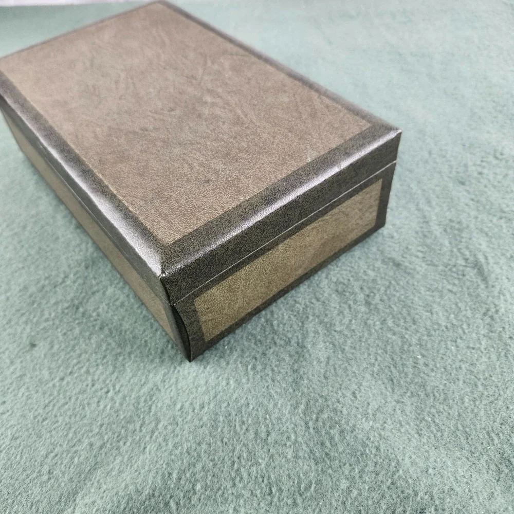 Vintage Swank Phillipe Scandinavian Malmö Sweden Men's Valet Jewelry Box